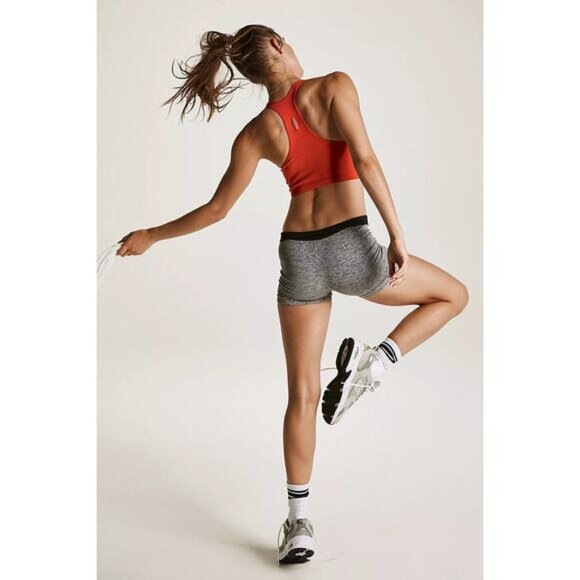 NWT FREE PEOPLE Free Throw Crop Tank Size Large Varsity Blue - Picture 4 of 9